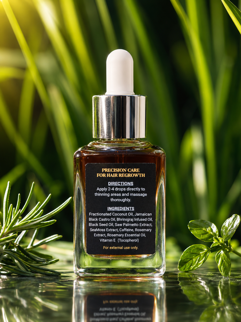 EZORAS Precision Regrowth Elixir™ | Hair Growth & Density Oil
