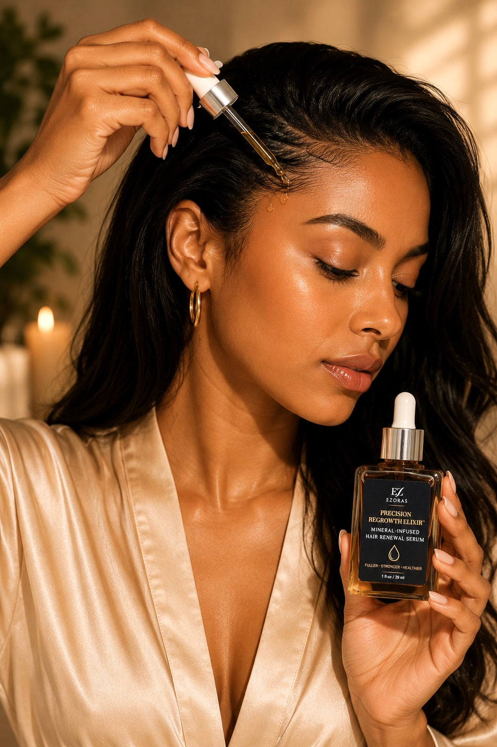 EZORAS Precision Regrowth Elixir™ | Hair Growth & Density Oil