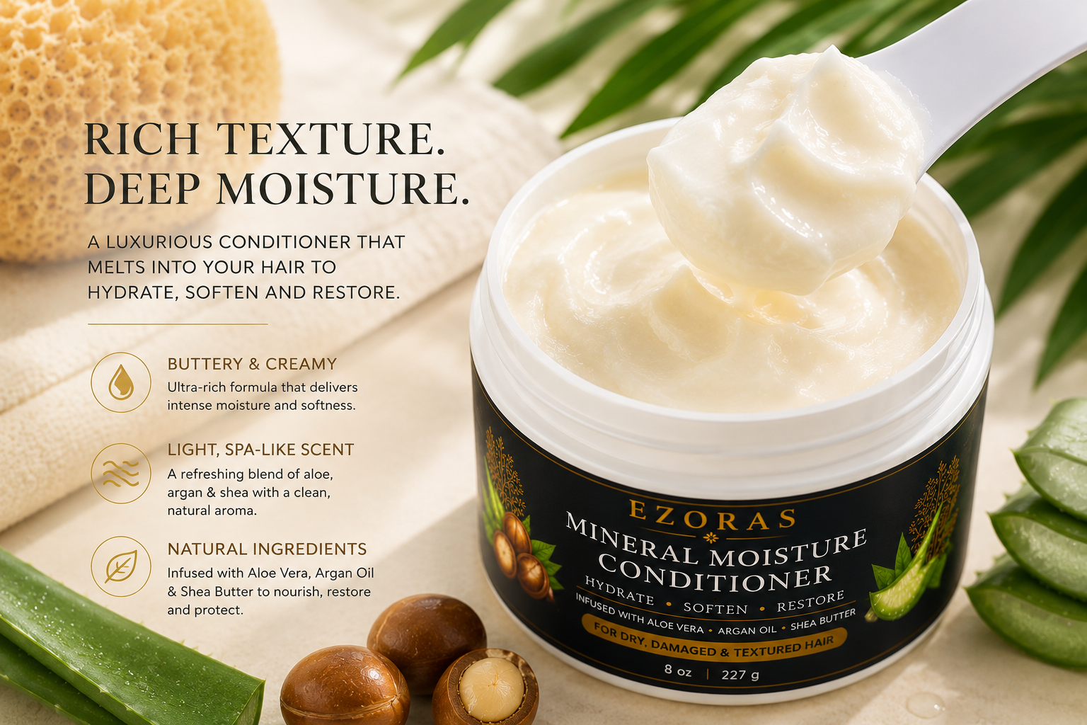 EZORAS Sea Moss Moisture Conditioner