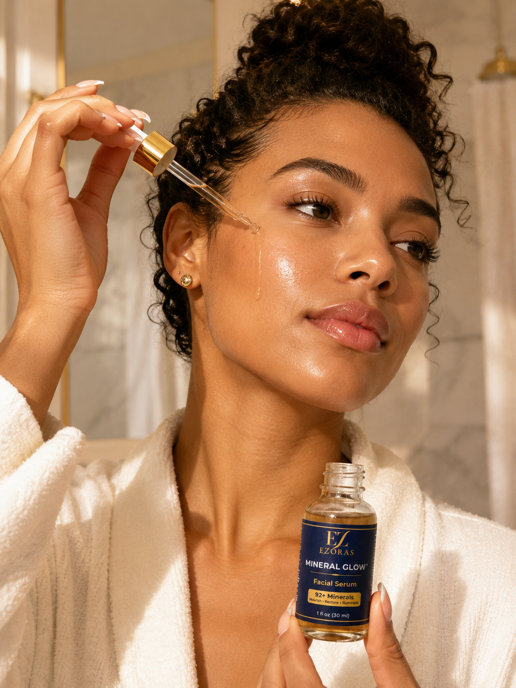 Mineral Glow Facial Serum | Hydrating, Mineral-Rich, Skin Revitalizing