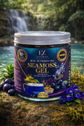 Radiance Seamoss Gel | Acai & Butterfly Pea