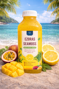 SeaMoss Infused Mango Passion Fruit Lemonade